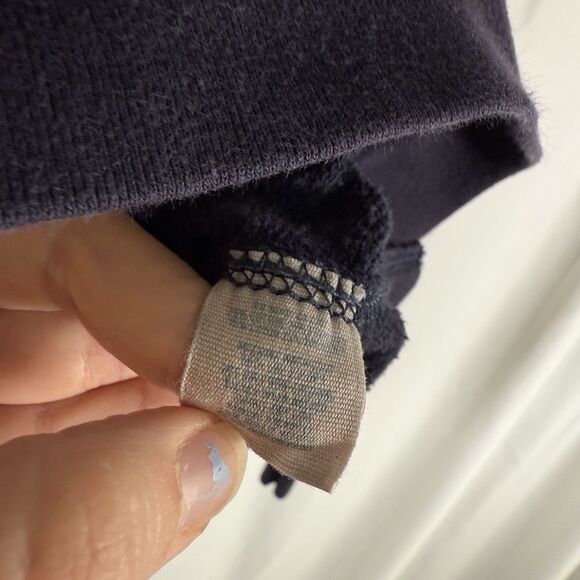 Aerie Hoodie Women's XS Blue Lower East Side New York Pockets Pullover Cotton - Picture 5 of 8